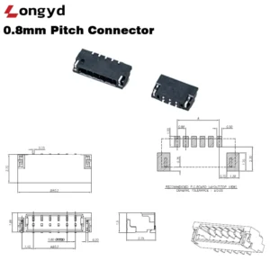 0.8mm Pitch SMT Wafer Connector