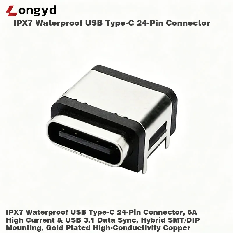 USB-C 24P Waterproof Port - 图片 3