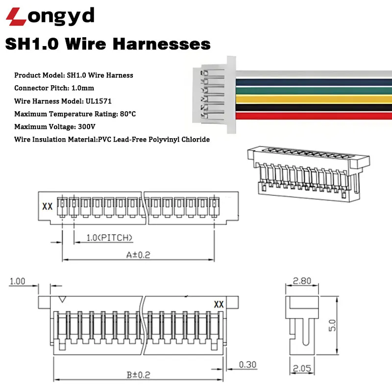 SH1.0 Wire Harness