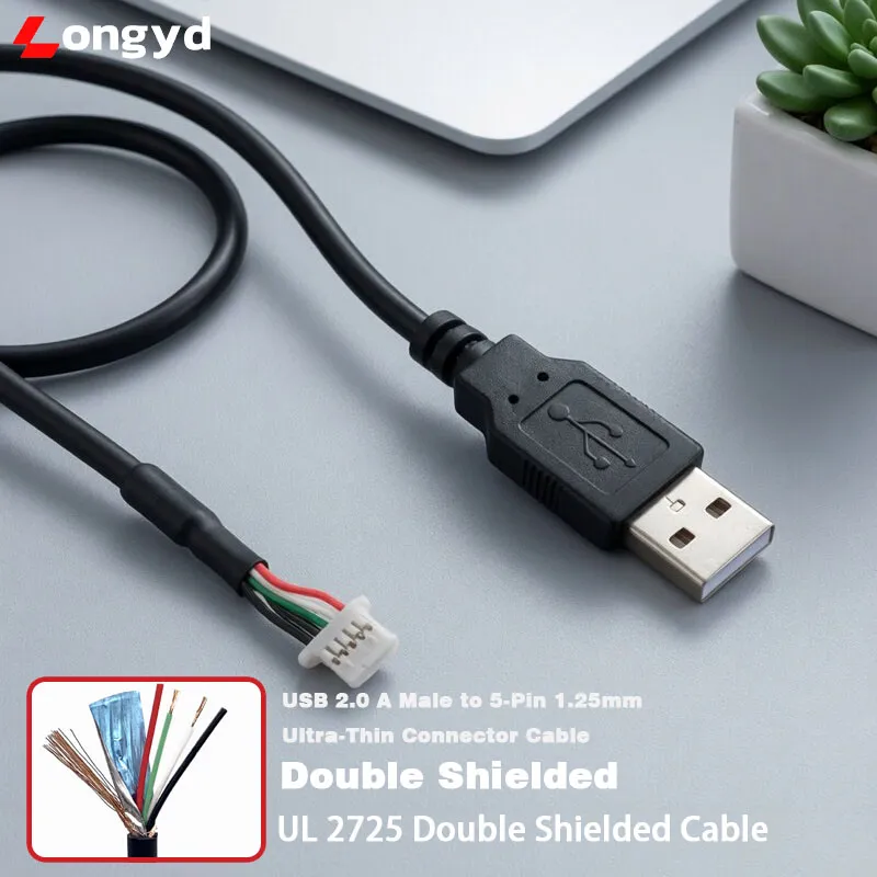 USB 2.0 to 1.25mm Pitch Slim Header Cable - 图片 5