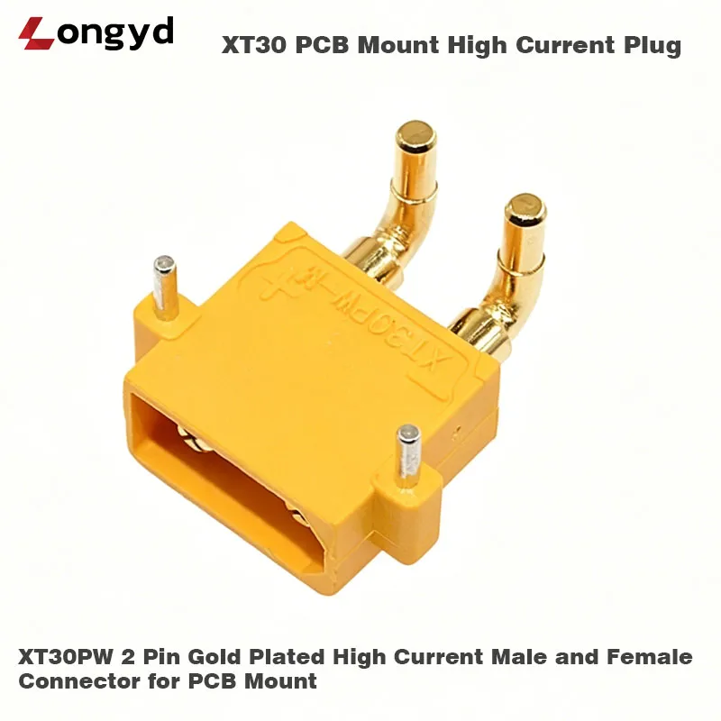 XT30 PCB Mount High Current Plug - 图片 4