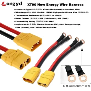 XT90 Wire Harness | High-Performance 10AWG