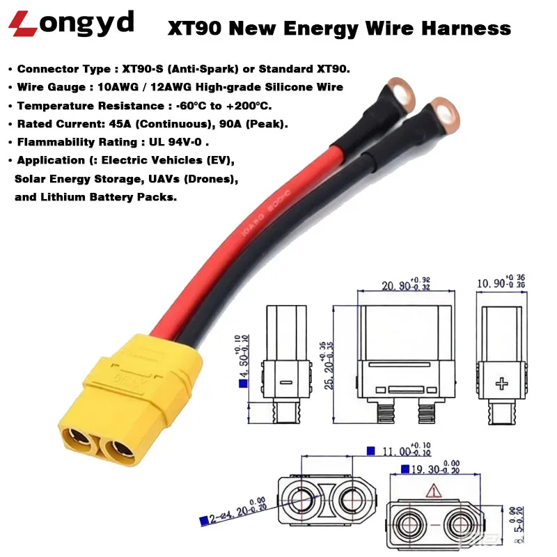 XT90 Wire Harness | High-Performance 10AWG - Image 3