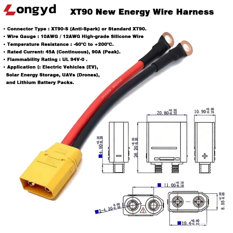 XT90 Wire Harness | High-Performance 10AWG - Image 4