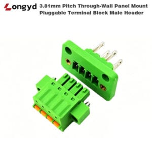 3.81mm Through-Wall Terminal Block