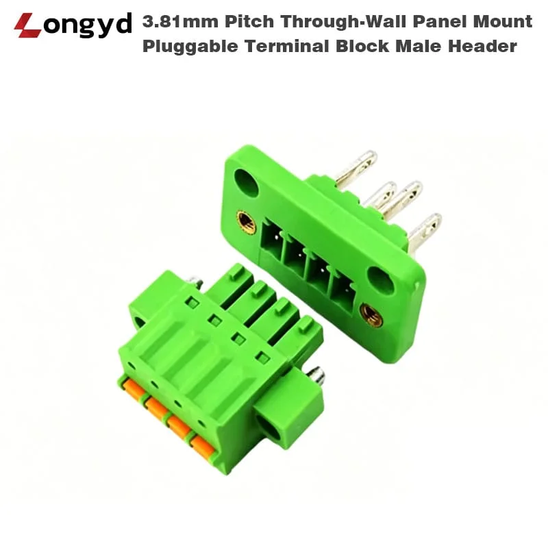3.81mm Through-Wall Terminal Block