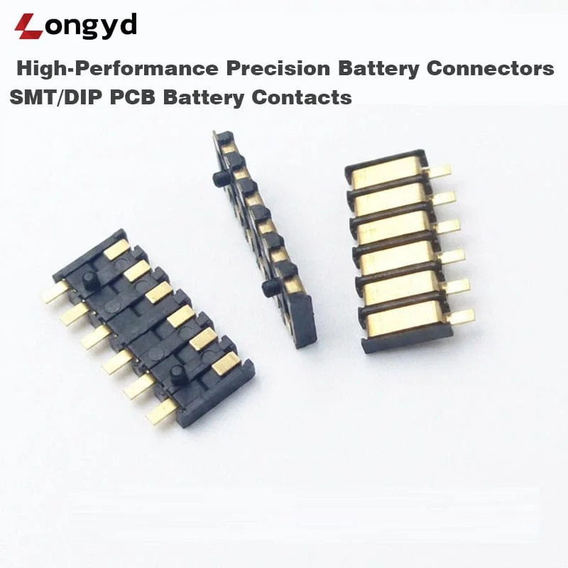 Battery Spring Contact Pin connector side view